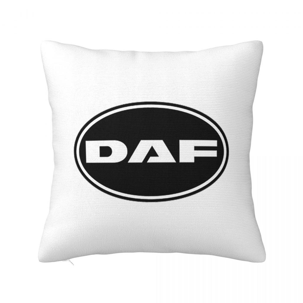 Daf Truck Logo Čtvercový povlak na polštář Potah na polštář Povlak na polštář Dekorační polštář pro Domov Ložnici Auto