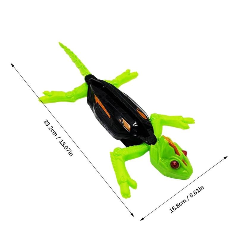 Remote Lizard Toy 360 Rotation 10M Ranges Rechargeable Battery Included Remote Control Robot Kids Toy