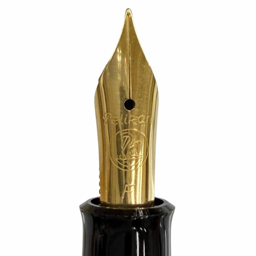 Excellent PERIKAN fountain pen Classic black mens Used
