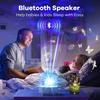Luminorthe Cube Lamp, 9 Colors Northern Lights Projector, Ocean Wave Projector with Remote Control, Night Light with Bluetooth Speaker for Bedroom