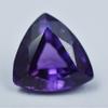 Natural Purple Tanzanite Loose Gemstone 3.90 Ct Trillion Cut for Jewelry Making and Gem Collections