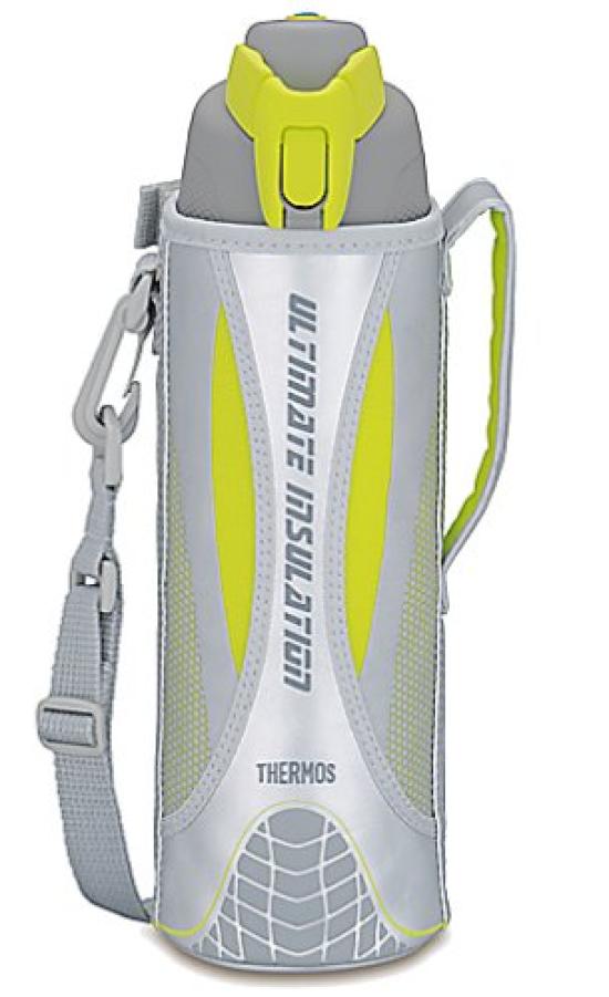 THERMOS Vacuum Insulated Sports Bottle Silver SL 1.0L FEO-1000F
