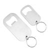 Stainless Steel Bottle Opener Keychain for Soda and Beer