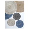 Round Table Mat Woven Ramie Placemats Anti Slip Dining Table Mats Non-Slip Tableware Bowl Pads Kitchen Drink Cup Coasters