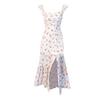 Xiaofei Sleeve Floral Dress for Women's Summer New Super Good-looking Gentle Wind French Sweet First Love Temperament Long Dress