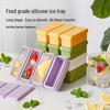In-Stock Multi-Function Long Ice Stick Tray with Lid - Food-Grade Silicone Easy-Release Mold