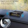 Solar Wireless Tire Pressure Monitor Automotive General Intelligent LCD Tire Pressure Cab Temperature Display Tire Repair Tools