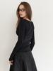 Liel Villa Bustier Knit_2Piece (Black)