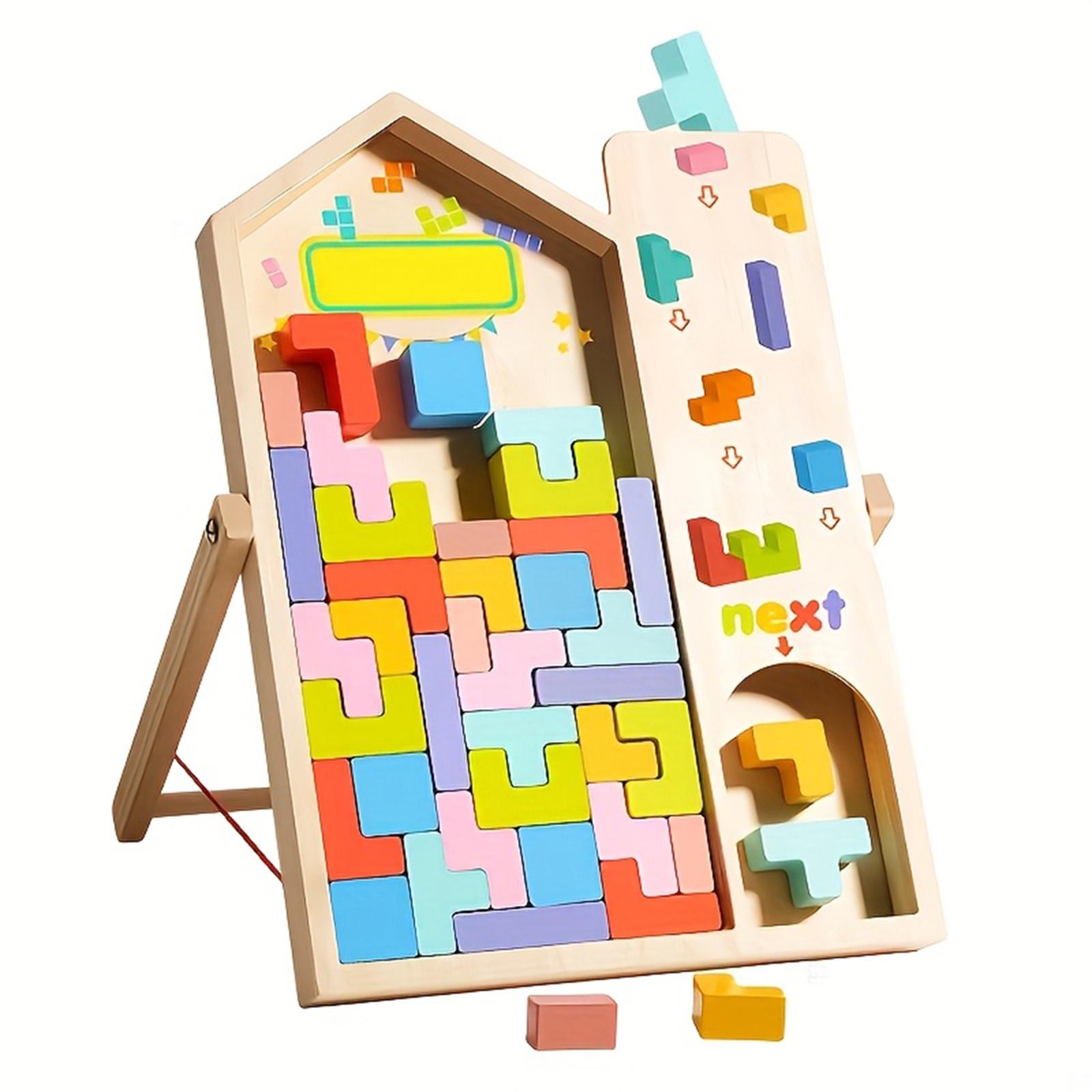 

Детский 3D деревянный пазл-блок, красочный строительный блок, креативные игры для детей, развивающие игрушки, идеальный подарок, компаньон для игр для вашего ребенка One Size