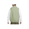 Nike Therma-FIT Club Solid Alphabet Logo Print Zippered Cotton Vest Men Vest Oil-Green DX0677-386