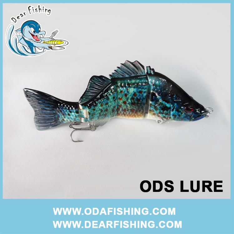 Luya Bait Multi-Section Fish 140Mm/43G Plastic 4-Section Bait Sea Fishing Luya Simulation Bait Hard Bait