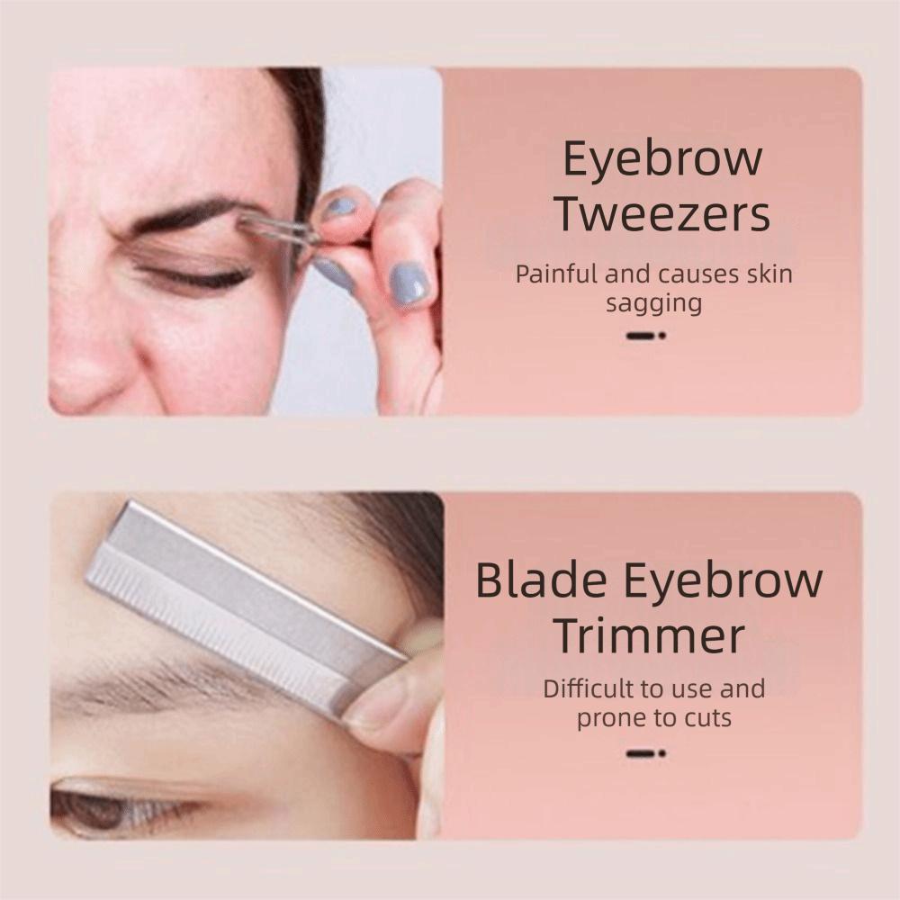 Digital Display Eyebrow Hair Remover Rechargeable Facial Hair Trimmer Eyebrow Trimming