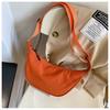 Nylon Messenger Bag Female Tide Dumpling Bag Lightweight Small Satchel Underarm Bag Simple Shoulder Canvas Bag