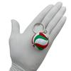 Volleyball Keychain [Eden] 3.6cm [Red, Green, White] [E1146]