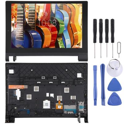 Οθόνη LCD OEM για Lenovo Yoga Tab 3 (10 ιντσών) YT3-X50, YT3-X50F, YT3-X50M Οθόνη Αφής Πλήρης Συναρμολόγηση με Πλαίσιο (Μαύρος)