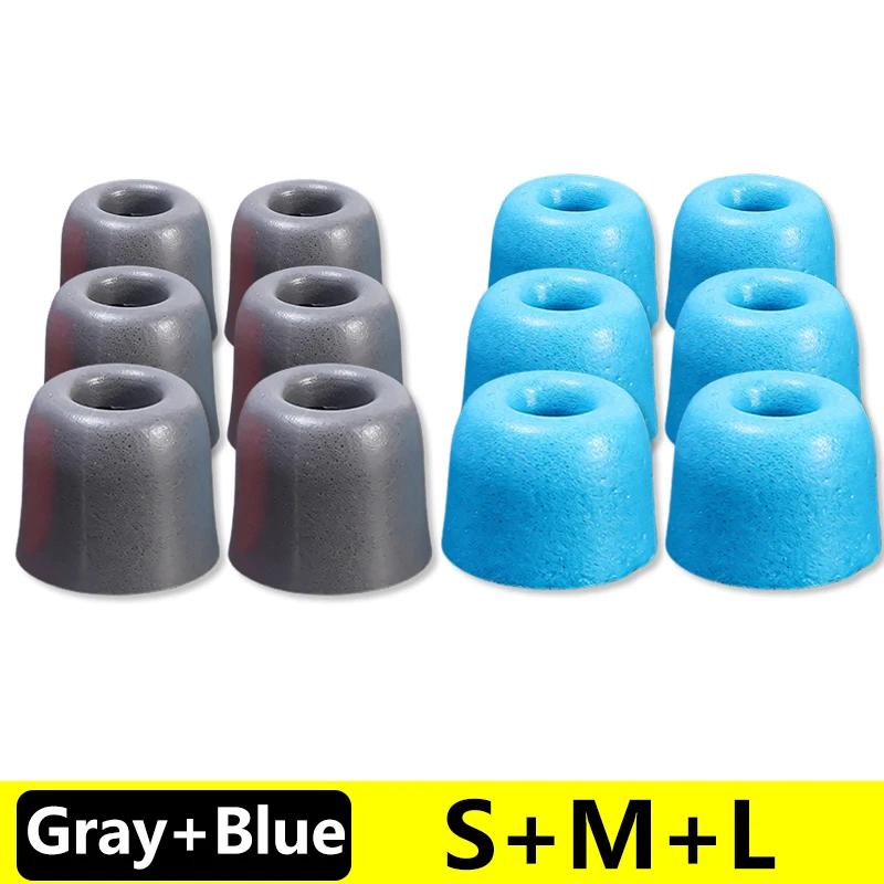 Memory Foam Ear Tips for KZ Moondrop FiiO Earphone Replacement Eartips Superior Noise Isolation Comfort Fit Earbud Earplugs