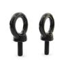 Electrophoretic Black 304 Stainless Steel Eye Bolt - O-Ring Shaped, M3-M20 Sizes