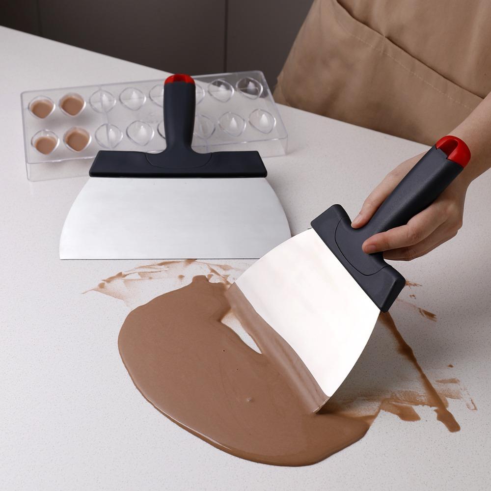 Large Size Chocolate Tempering Scraper PP Handle Chocolate Spatula Chocolate Shovel  Syrup