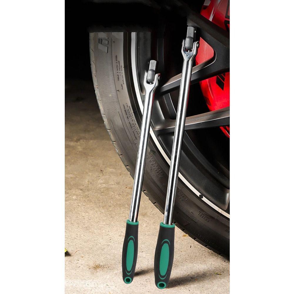1/2 Drive 1/2'' F Rod Wrench Socket Flex Head Lever Steering Handle  Equipment Maintenance