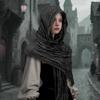 1PC Rag Style Shawl Casual Cotton Linen Wrap All-Season Tassel Scarf Retro Hippie Fringe Minimalist