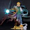 26cm Anime Naruto Figure Namikaze Minato Double Headed Figures Gk Battle Pvc Statue Action Model Desk Decoration Kids Toys Gift
