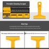 Multi-Purpose Cleaning & Scraping Tool for Adhesive Removal and Caulk, Wall, and Floor Cleaning.