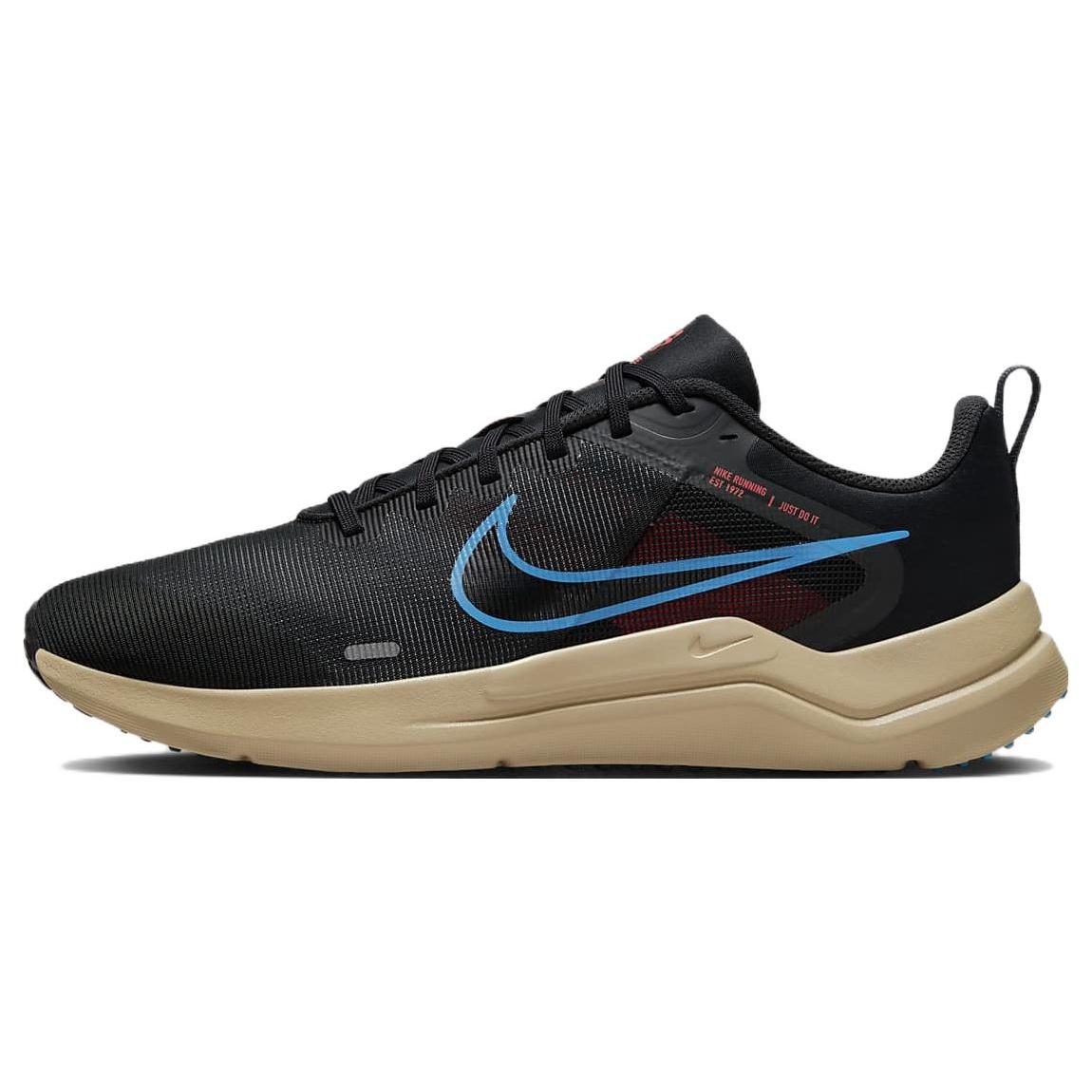 Nike Downshifter 12  Dark Smoke Grey Laser Blue  Men s DD9293-008 EU 44