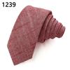 Cotton Printed Plain Men'S Tie Wedding Hand-Made Flower 6Cm Floral Tie