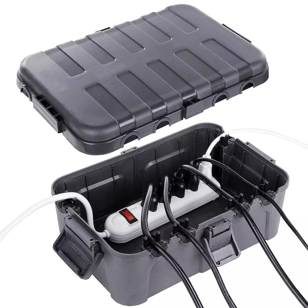 Waterproof Outdoor ABS Junction Box with Terminals and Ears