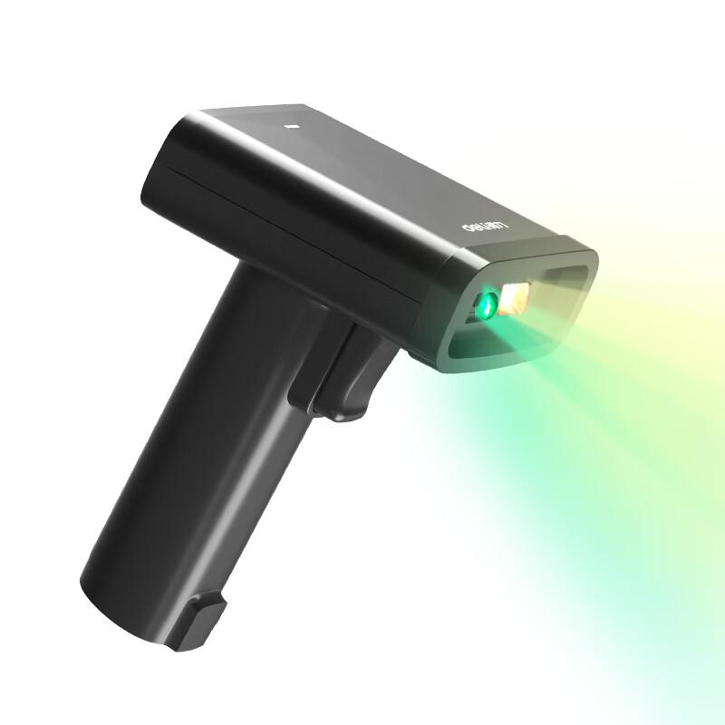 Deli 14970W Wireless 1D/2D Barcode Scanner with Charging Base