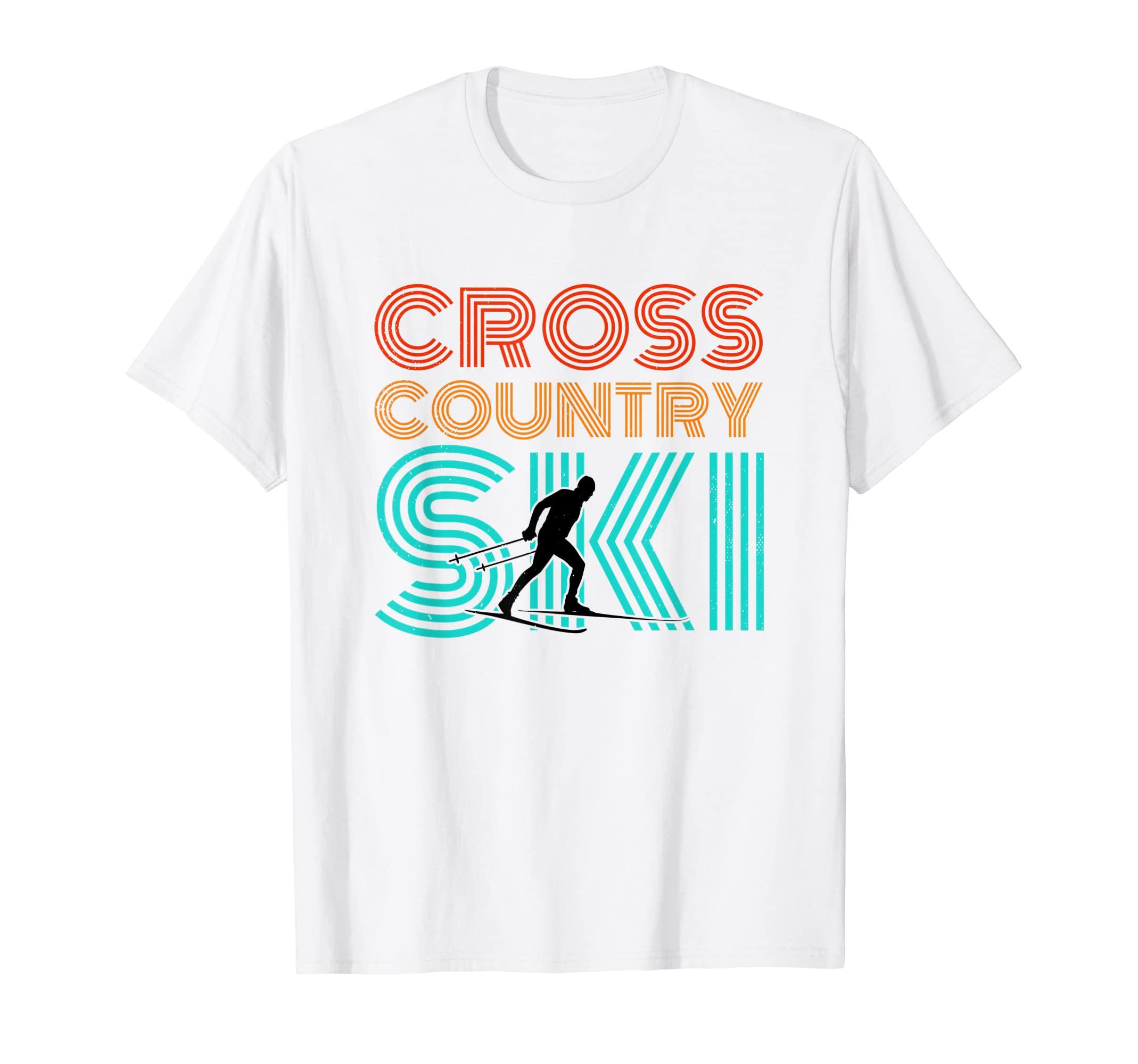 

Retro Graphic Cross Country Ski Winter Sports Biathlon T-Shirt