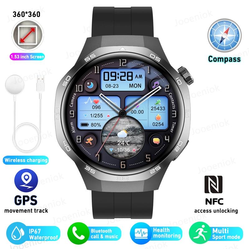 New Outdoor Sports SmartWatch Sleep Tracking Heart Rate Monitoring Blood Oxygen Measurement IP67 Waterproof Smart Watch Men