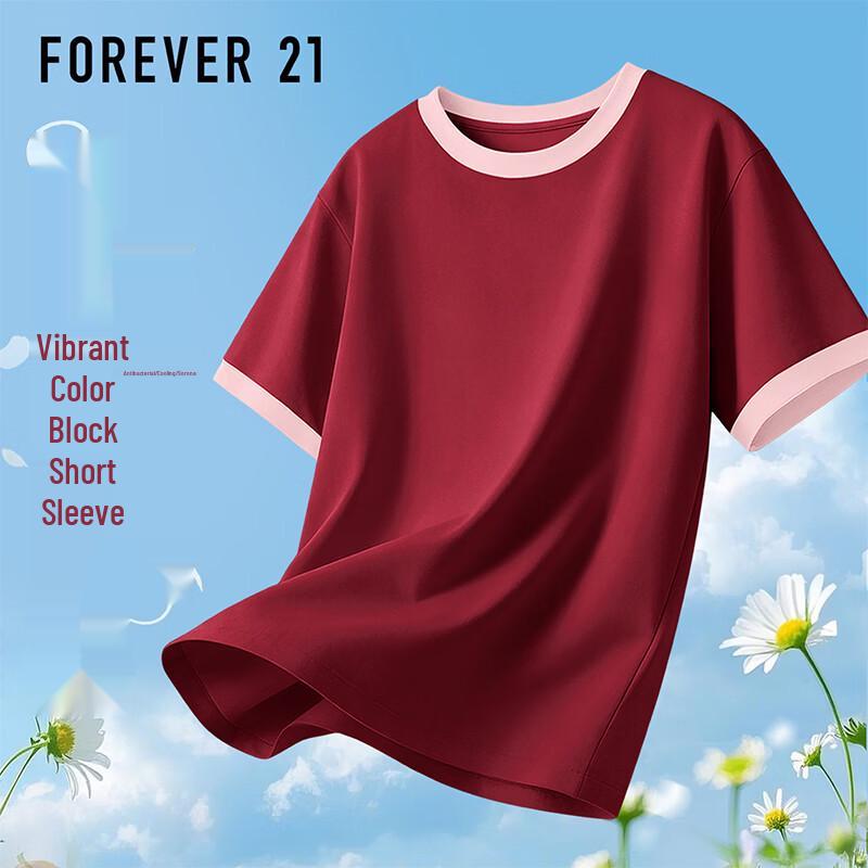 FOREVER21 Girls 2026 Summer Fashion Sport Short Sleeve Top 150