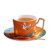 British Light Luxury Ceramic Coffee Cup European Small Luxury Coffee Cup Saucer Set Household High-End Cup Water Cup
