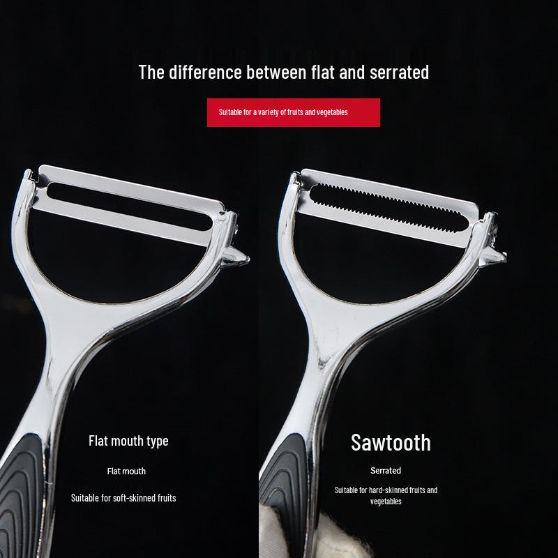 Multifunctional Stainless Steel Peeler: Ideal for Potatoes, Fruits, and Vegetables