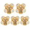 5PCS M14 X 1.5mm Female Thread Misting Spray Nozzle Brass Lawn Sprinkler Nozzle  Outdoor Cooling