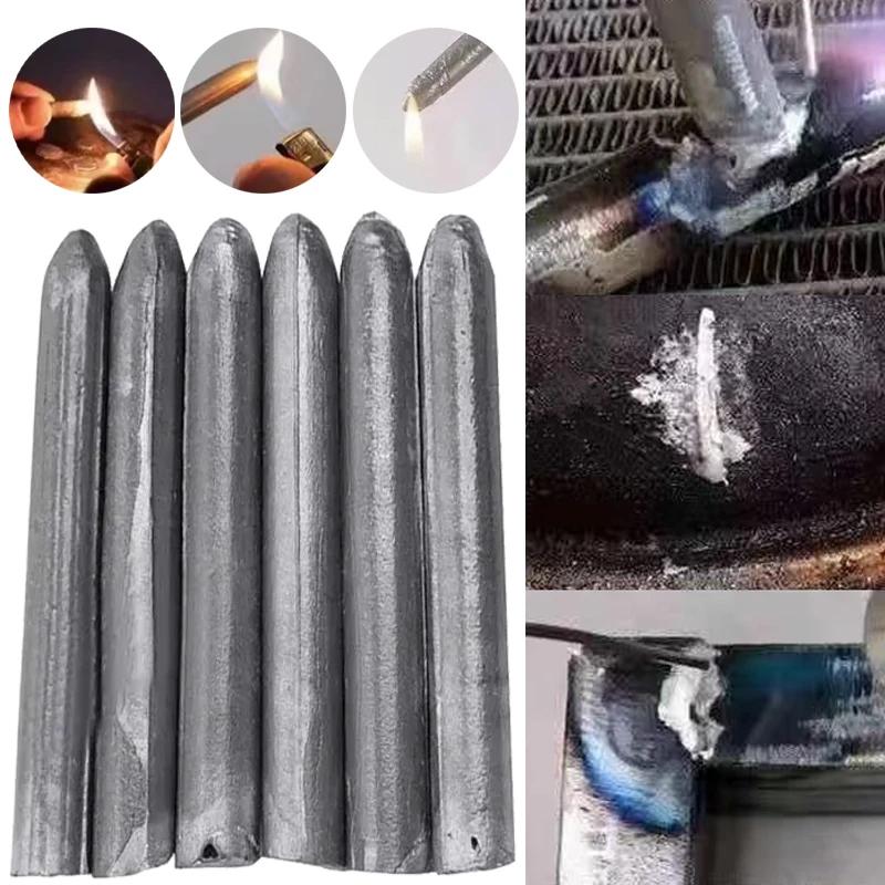 9/12/15/pcs Low Temperature Welding Rod Easy Weld Rod for Copper Iron Stainless Steel Aluminum Metal Soldering Repairing Rods