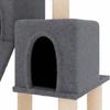 Scratching Post with Sisal Scratching Posts Dark Grey 82 cm