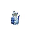 Creative Liuli Zibo Animal Crystal Ornaments: Healing Cat & Dog Glass Handicrafts for Desktop
