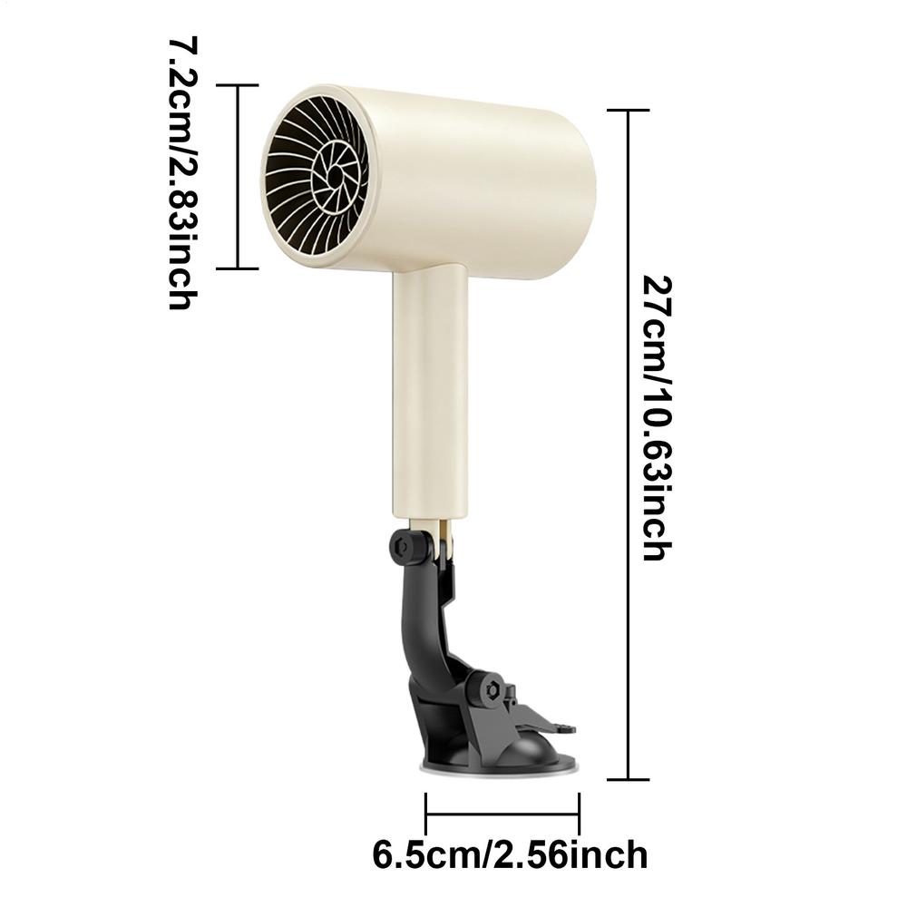 

Автомобільний обігрівач Роздільний присоска Автомобільний розморожувач Розморожувач лобового скла Вентилятор-обігрівач Для вантажівки RV Намет Стіл Кемпінг Ванна кімната Офіс Приміщення бежевий