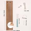 Convenient Hand Book Binding Tools Bookbinding Kits Book Making Kits Straight Curved Needle Tool Handmade Journal Set