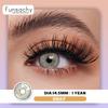 FUNSACHY 1 Pair Natural Blue Contact Lenses for Eyes Korean Fashion Color Eye Contacts Cosmetics Eye Makeup High Quality Lenses