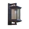 Waterproof Solar Outdoor Wall Lamp - New Chinese Style for Villa Gates & Courtyards