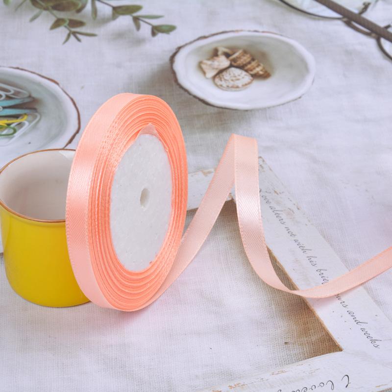 Supply 1Cm Polyester Webbing Ribbon Ribbon, Gift Box Packaging, Happy Candy Box, Bow Ribbon.