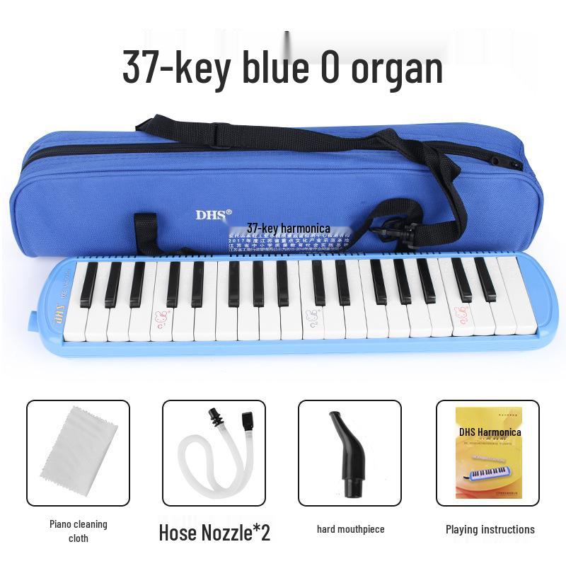 Qimei 37-Key Harmonica for Students, Teacher-Recommended 32-Key Harmonica for Children