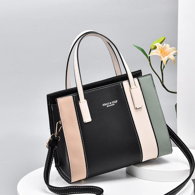 2026 New Fashion Women's Bag Single-shoulder Cross-body Women's Bag Street Trend Splicing Handbag