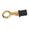 Snap Handle Drain Plug Rubber Brass Twist Design Long Lasting Marine Drain Plug for Boat Yacht Livewell