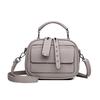 Stylish and simple portable messenger small square bag