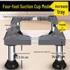Universal Washing Machine & Refrigerator Stand with Stainless Steel Wheels