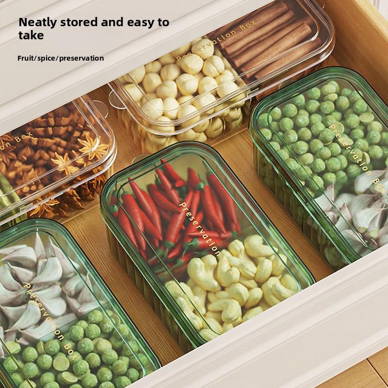 Modern Minimalist Food Storage Container With Seal For Refrigerator Organizing